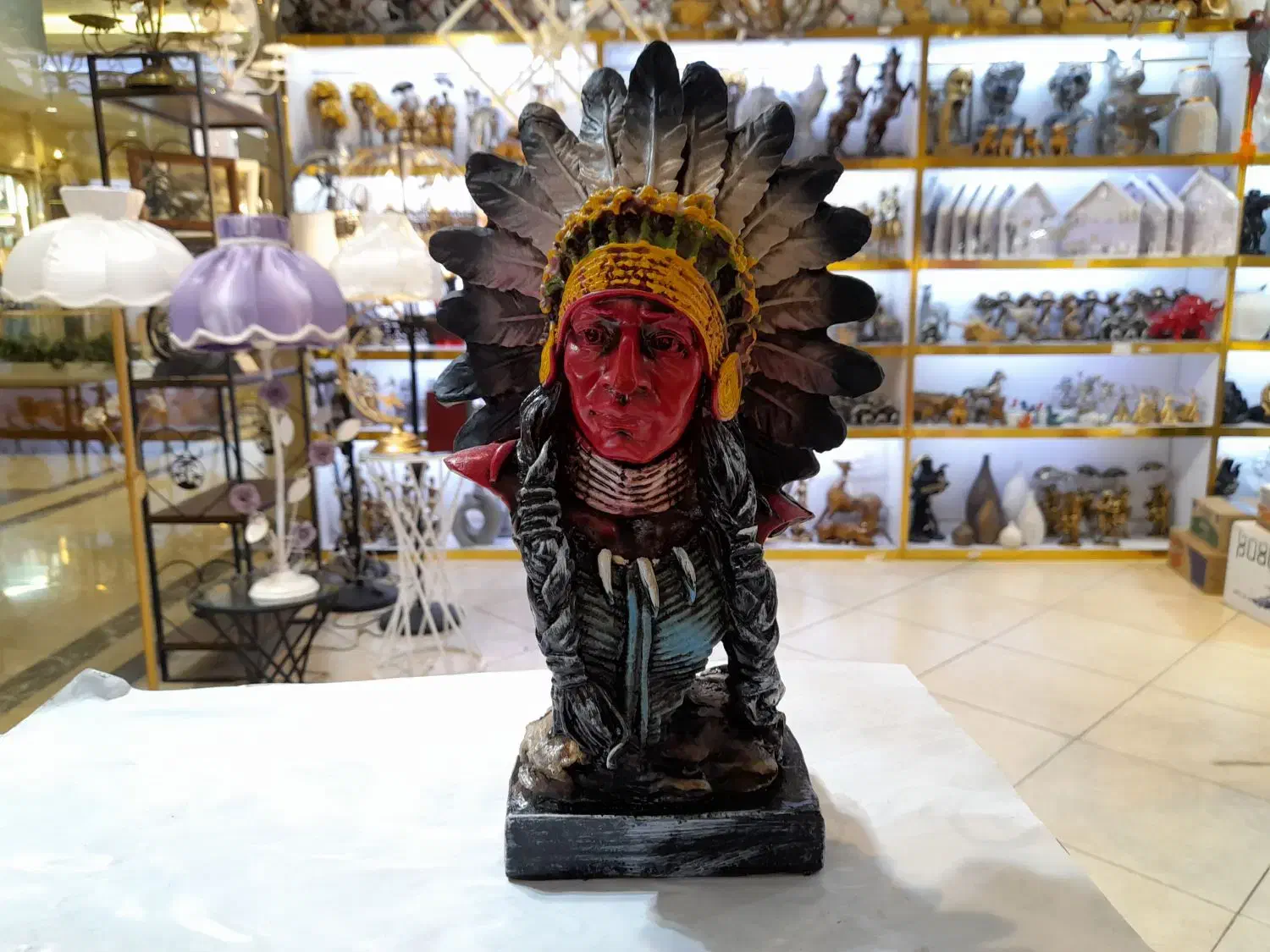 سرخپوست گربه لب طاقچه فرنچ پرس تابلوشنی گل جاخلالی|حراج|قم, سراجه (۱۵ خرداد)|دیوار