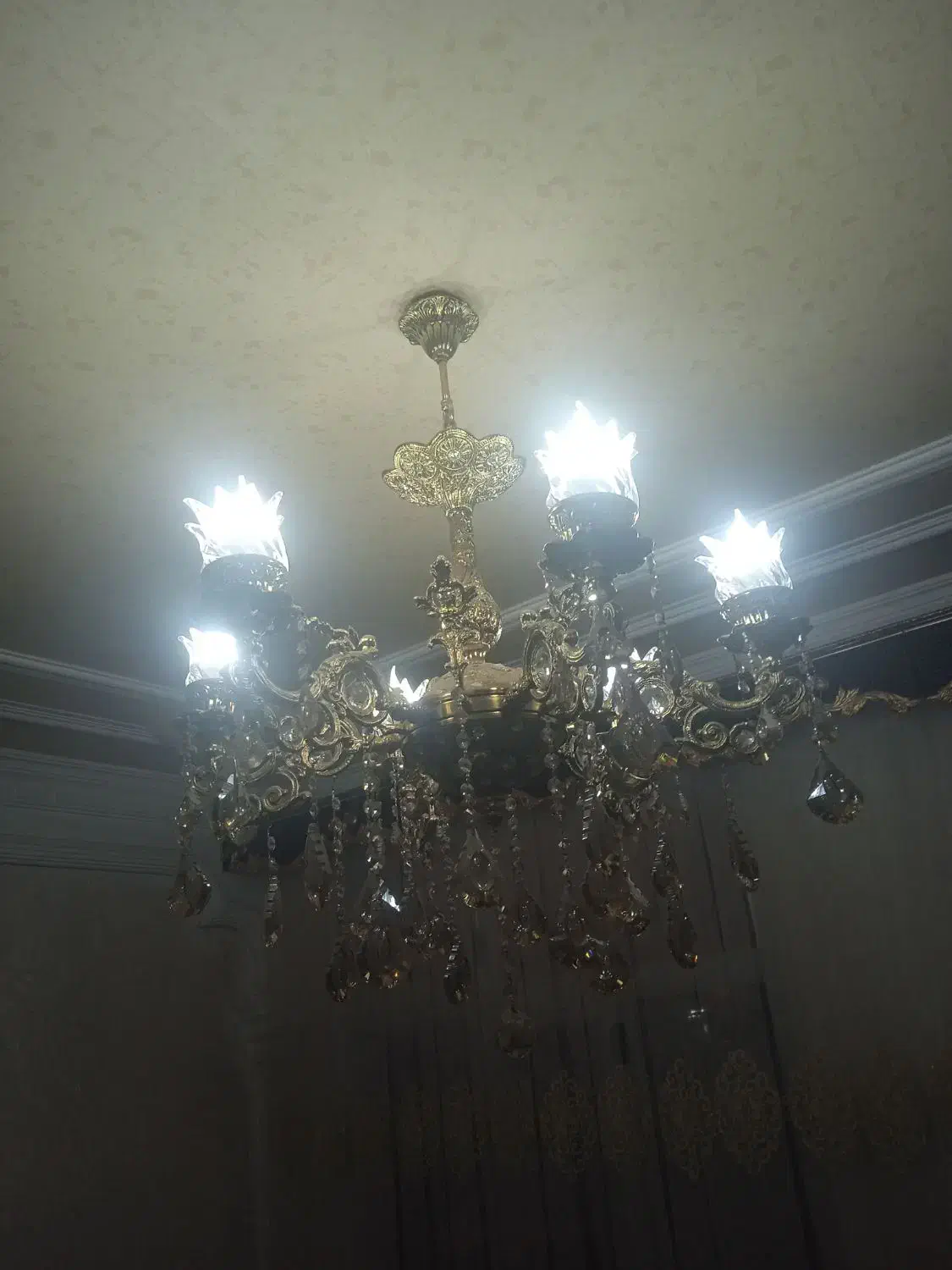 لوستر|لوستر و چراغ آویز|تبریز, |دیوار