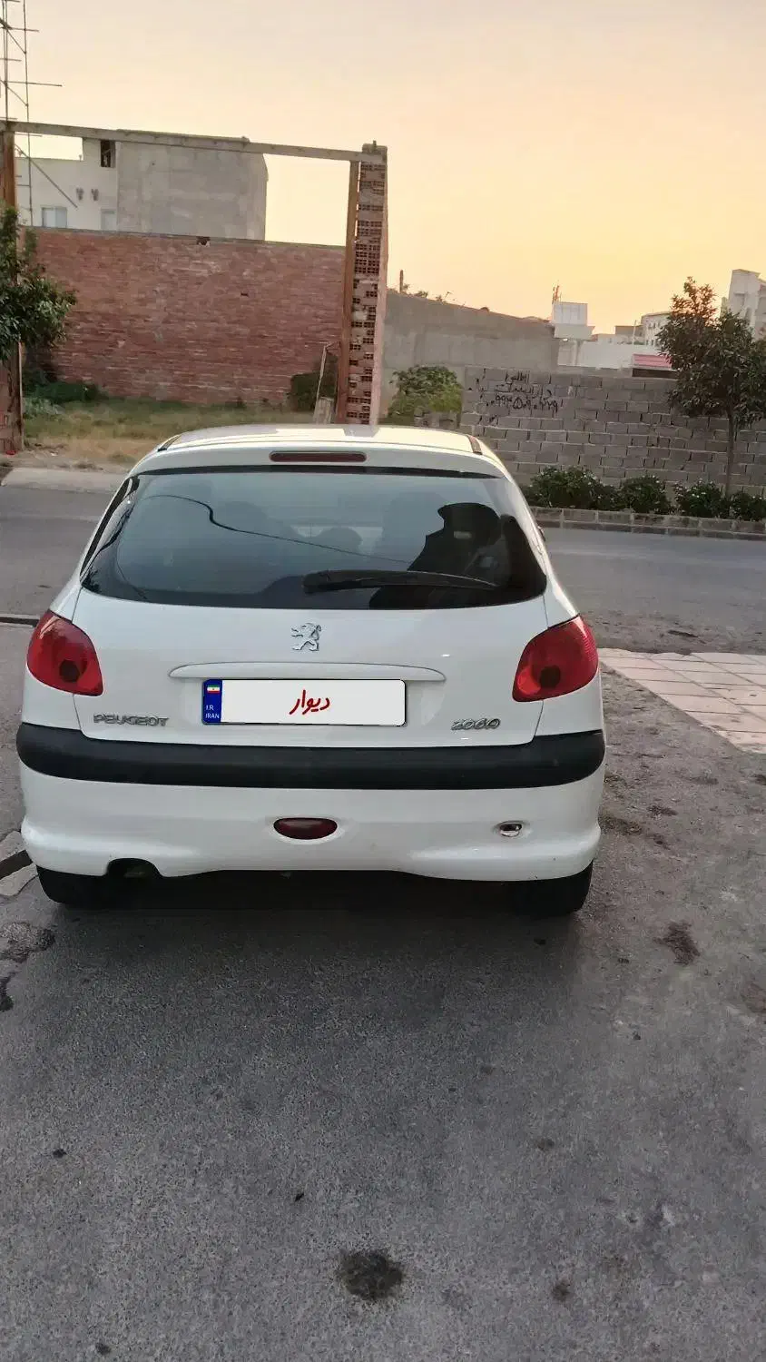 فروش خودرو ۲۰۶ تیپ پنج|خودرو سواری و وانت|بهشهر, |دیوار