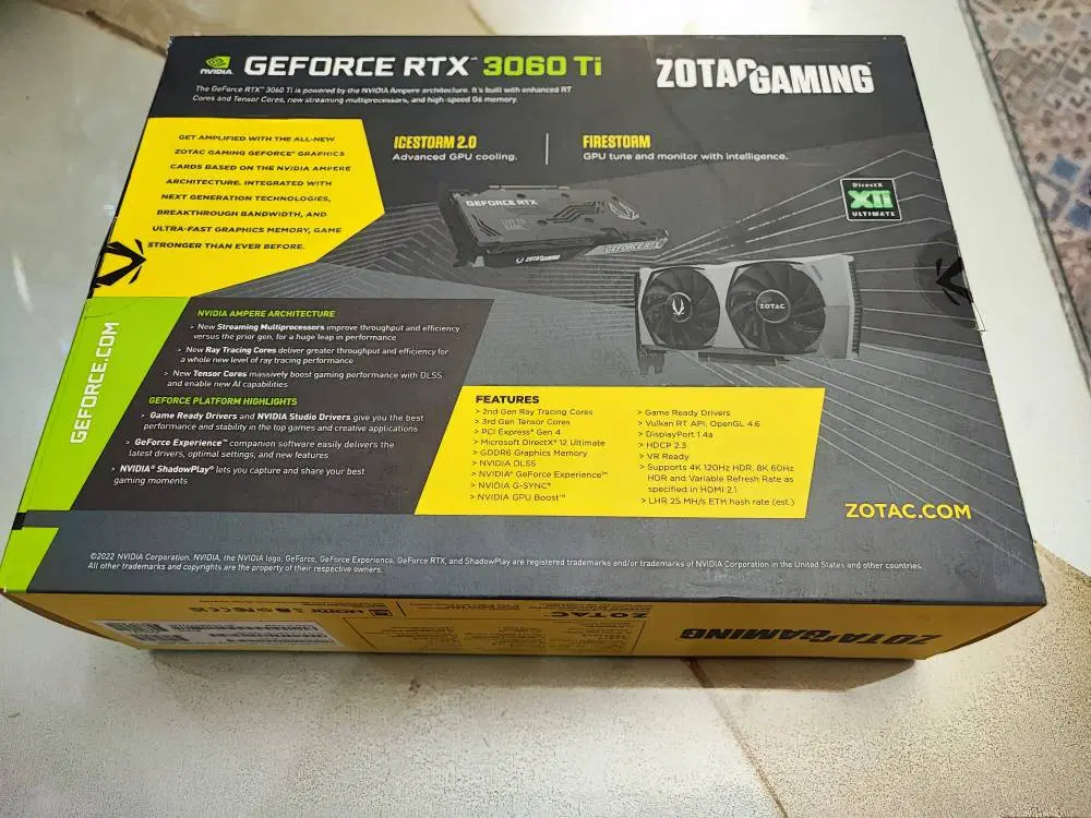 3060ti zotac|قطعات و لوازم جانبی رایانه|شیراز, فرگاز|دیوار