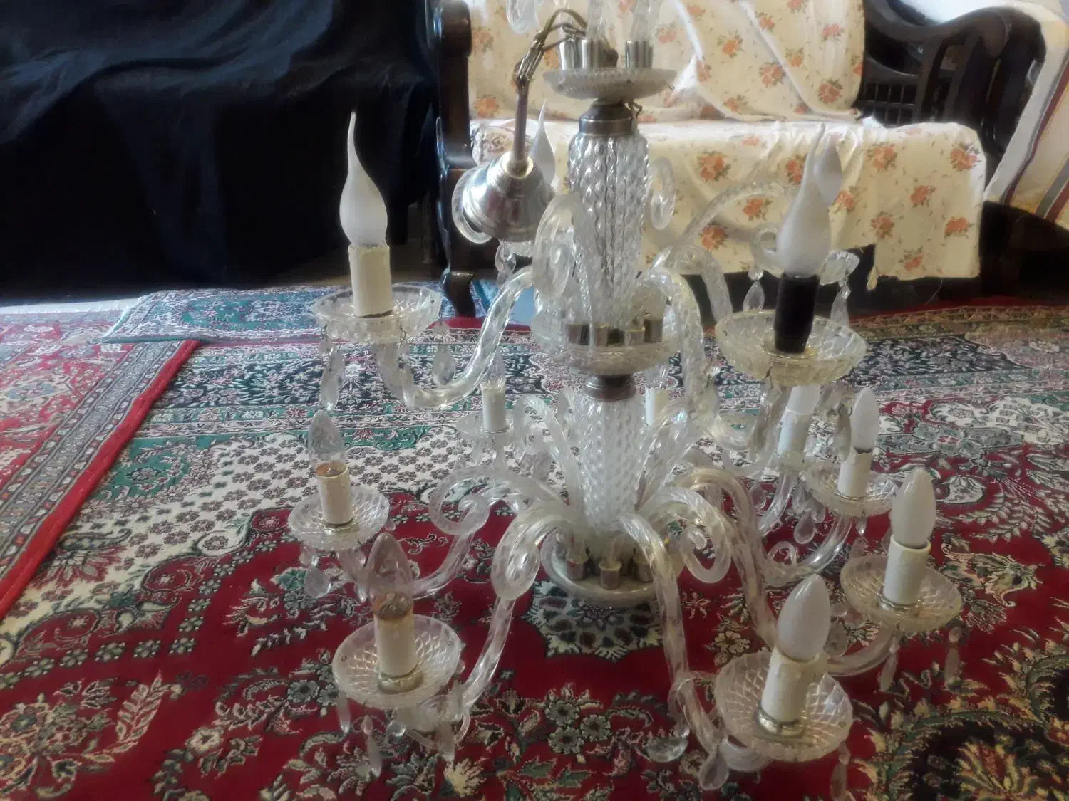 لوستر|لوستر و چراغ آویز|بروجرد, |دیوار