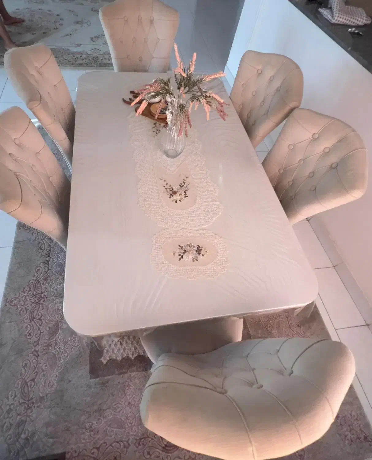 میزناهارخوری 6نفره|میز و صندلی غذاخوری|آستارا, |دیوار