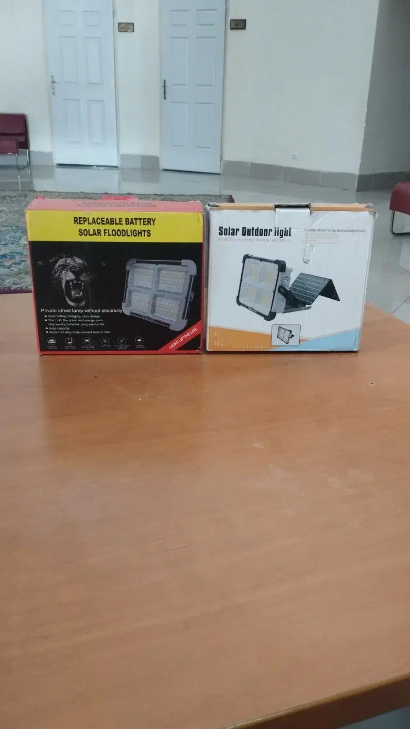 ۴عدد لامپ خورشیدی ۱۰۰وات|لامپ و چراغ|مرند, |دیوار