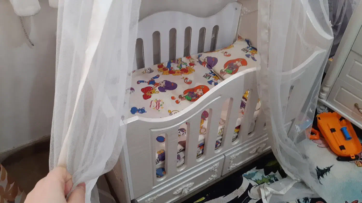 کمد و تخت بچه|تخت و سرویس خواب|قرچک, مهدیه|دیوار