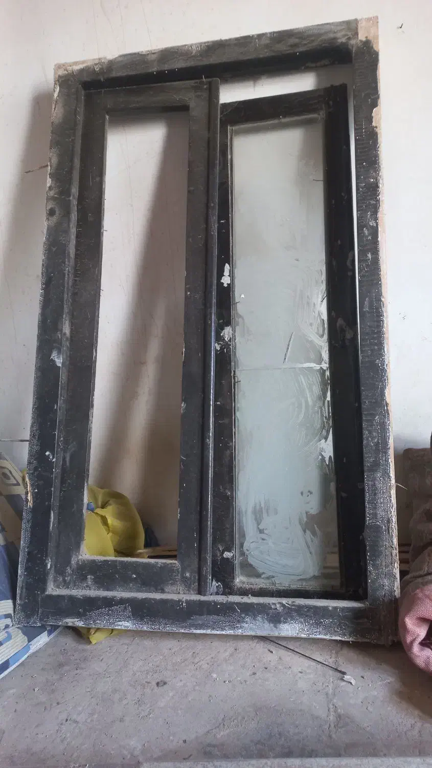 پنجره چوبی و چهارچوب در|مصالح و تجهیزات ساختمان|بجنورد, |دیوار