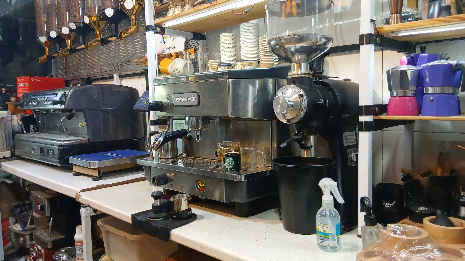 دستگاه اسپرسو صنعتی ، آسیاب و تجهیزات کافه|کافیشاپ و رستوران|کرمانشاه, |دیوار