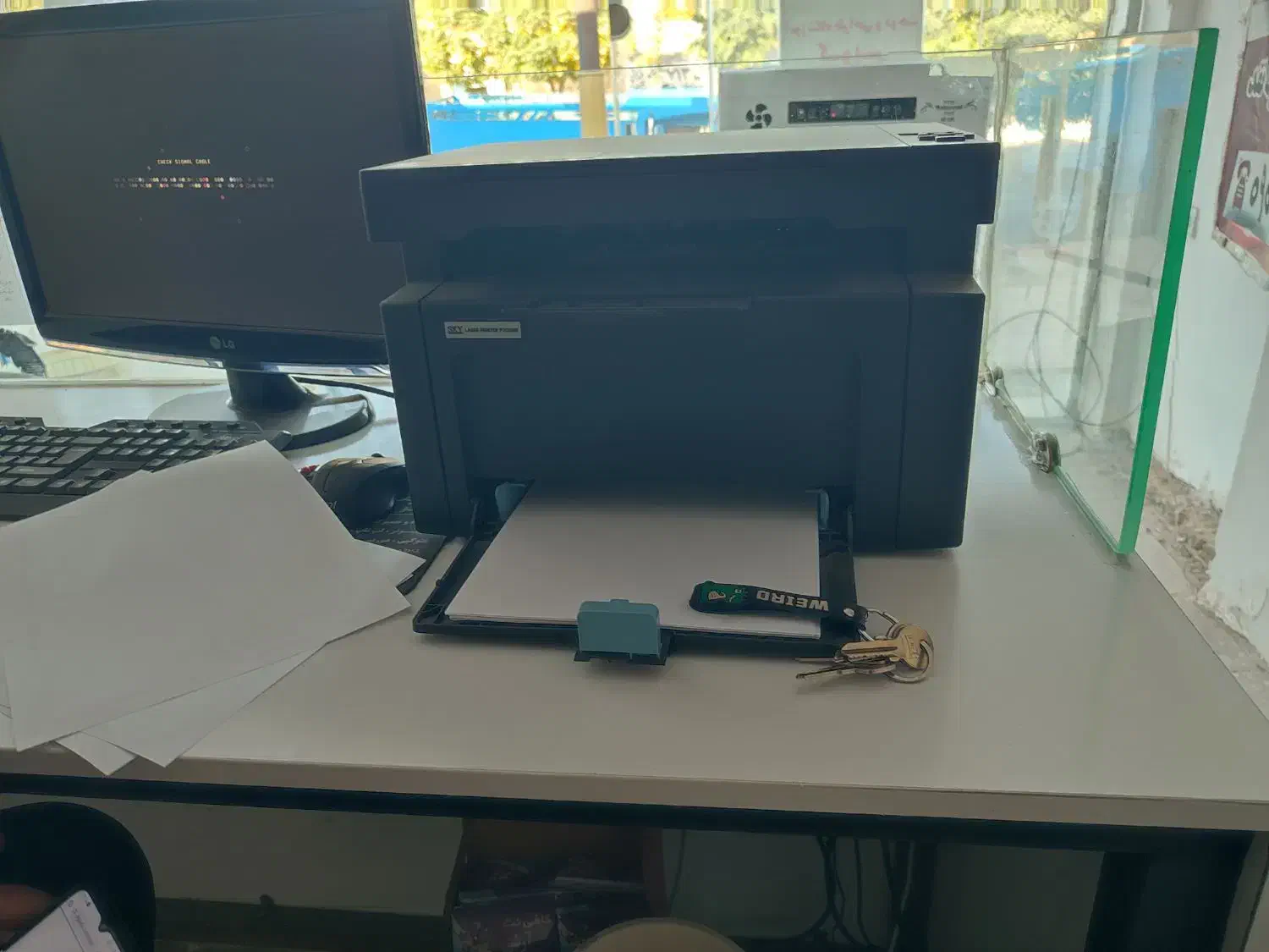 پیرینتر skyسه کاره درحد نو|پرینتر، اسکنر، کپی، فکس|جلیل آباد, |دیوار