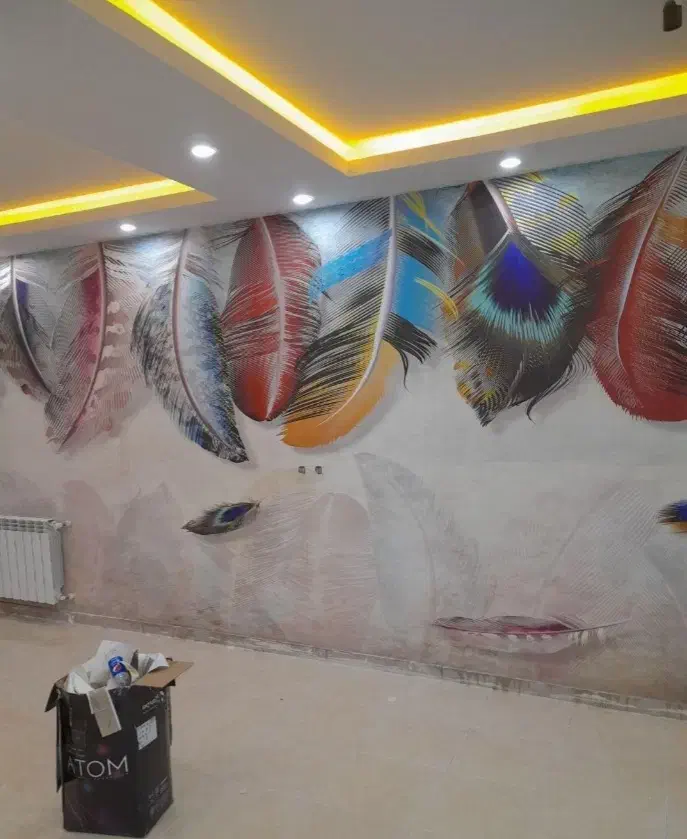 نصاب کاغذ دیواری (نصب)|خدمات پیشه و مهارت|سهند, |دیوار