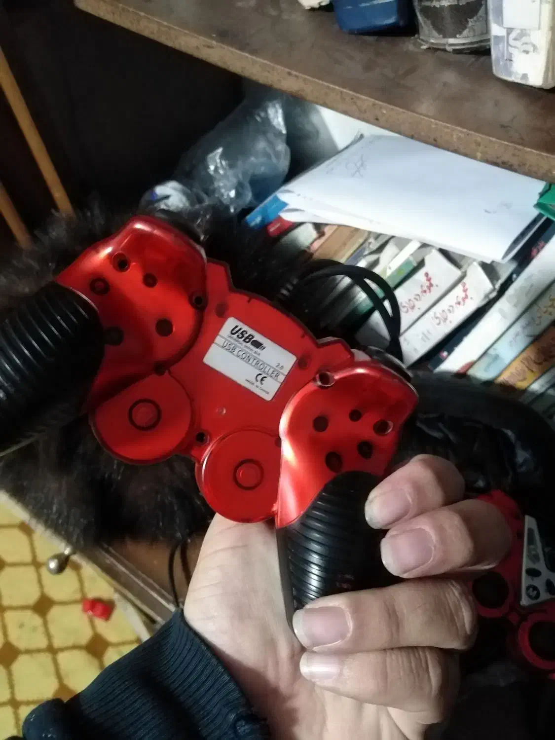 دسته شوک دار بازی لبتاب کامپیوتر پی سی|کنسول، بازی ویدئویی و آنلاین|گرگان, |دیوار