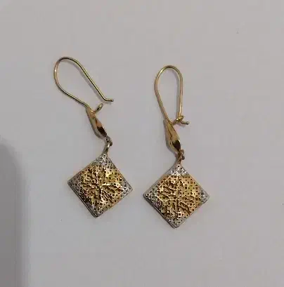 گوشواره طلای شیک|جواهرات|دورود, |دیوار