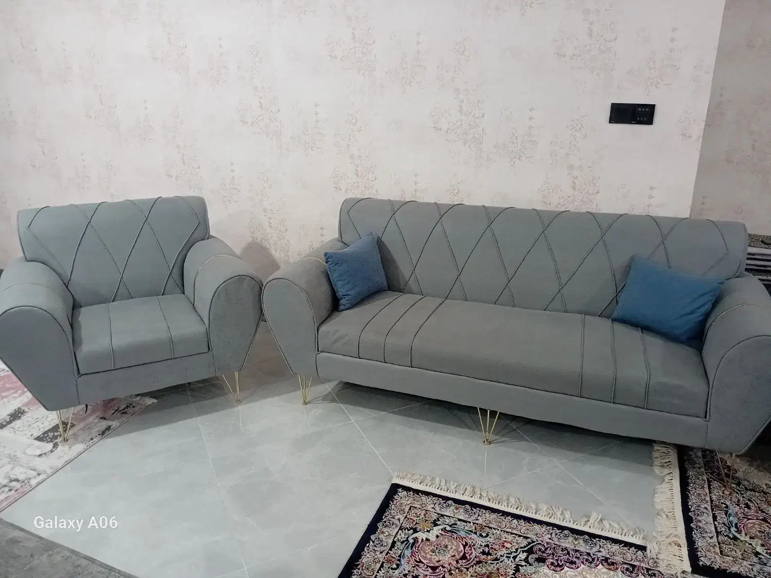 مبل ۶ نفره|مبلمان خانگی و میز عسلی|کرمانشاه, |دیوار