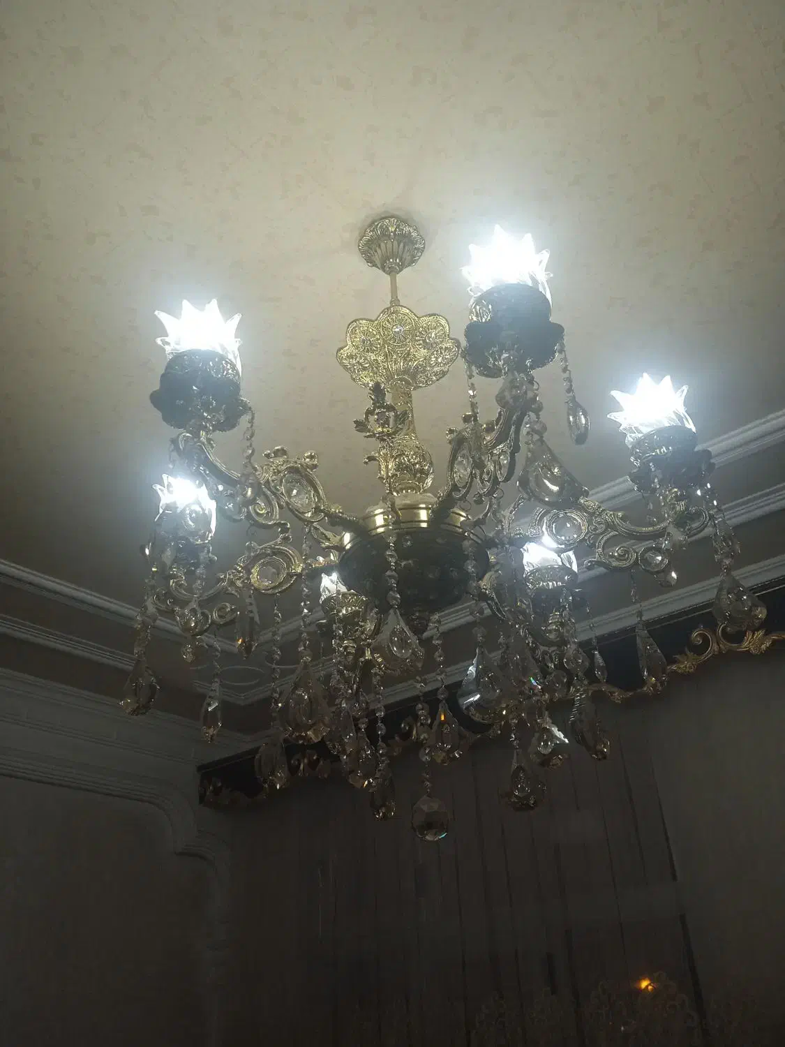 لوستر|لوستر و چراغ آویز|تبریز, |دیوار