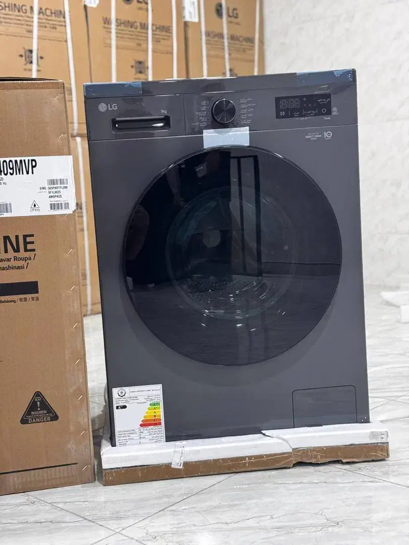 لباسشویی ال جی ۹ کیلو|ماشین لباسشویی و خشککن لباس|مهاباد (آذربایجان غربی), |دیوار