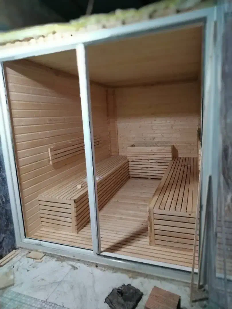 ساخت سونا خشک استخر و باشگاه|خدمات پیشه و مهارت|گنبد کاووس, |دیوار