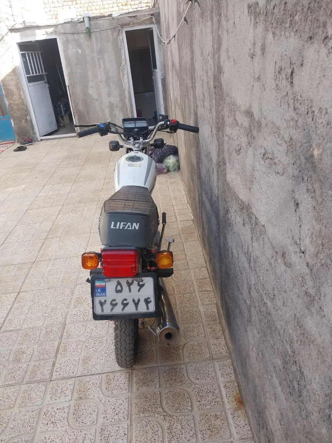لیفان ۲۰۰ سال ساخت ۴۰۲|موتورسیکلت|بوئین زهرا, |دیوار