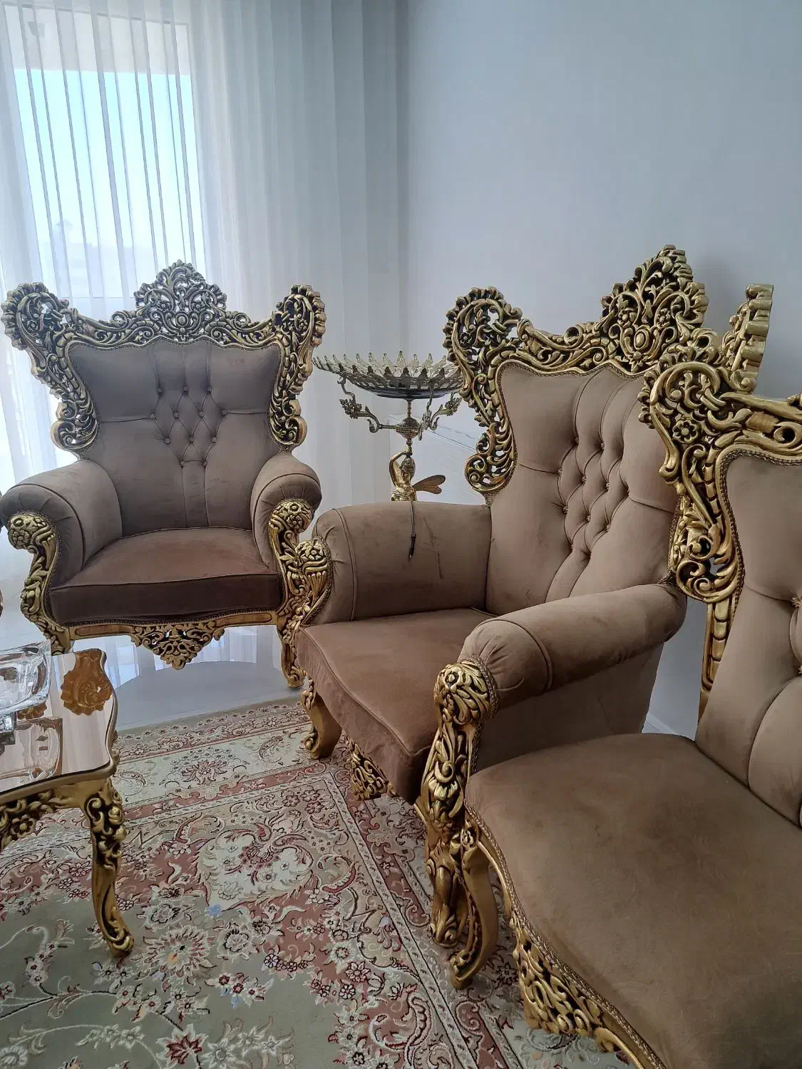 مبل استیل|مبلمان خانگی و میز عسلی|قم, شاه سید علی|دیوار