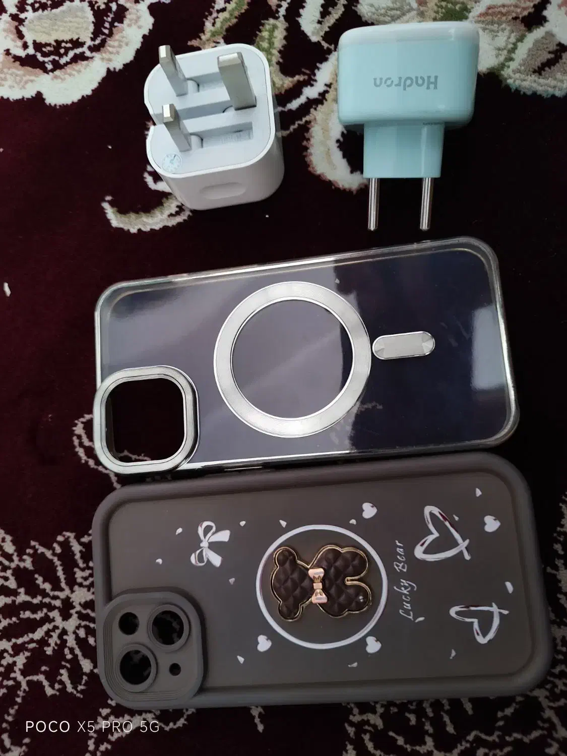 آداپتور شارژر ۲۰ وات آیفون با دو عدد قاب|لوازم جانبی موبایل و تبلت|صباشهر, |دیوار