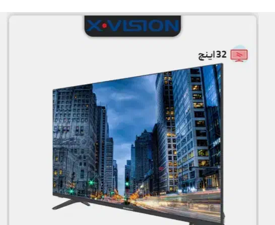 ال سی دی ایکس ویژن 32اینچ|تلویزیون و پروژکتور|جهرم, |دیوار