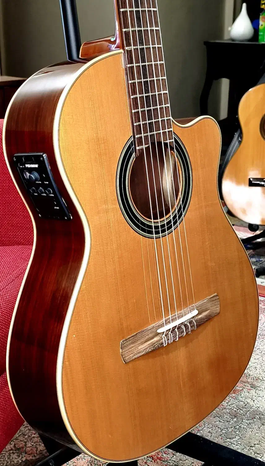 گیتار مدرن اسپانیایی ALHAMBRA الکتروکلاسیک الحمبرا|گیتار، بیس، امپلیفایر|تهران, آذربایجان|دیوار