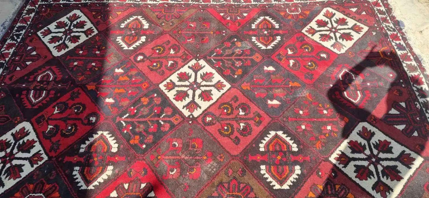 فرش دستباف عتیقه|فرش|اصفهان, مولوی|دیوار