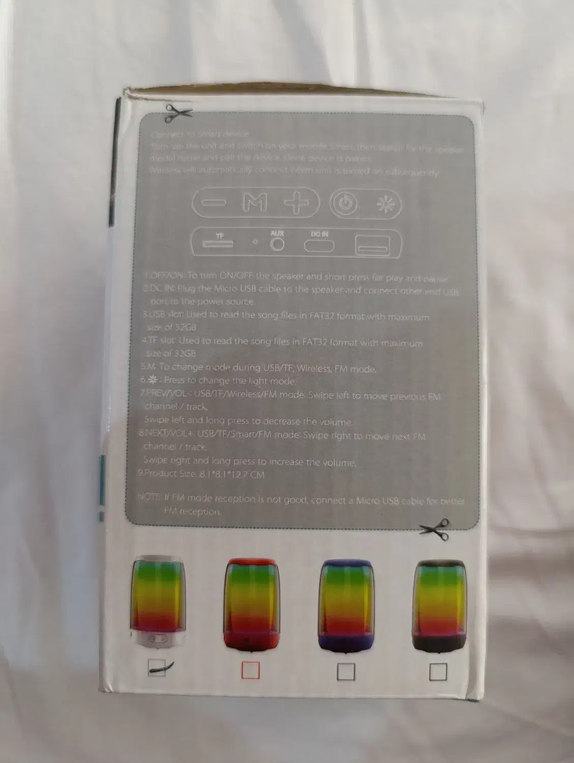 اسپیکر بلوتوثی لوله ای|پخشکننده همراه|ایوان, |دیوار