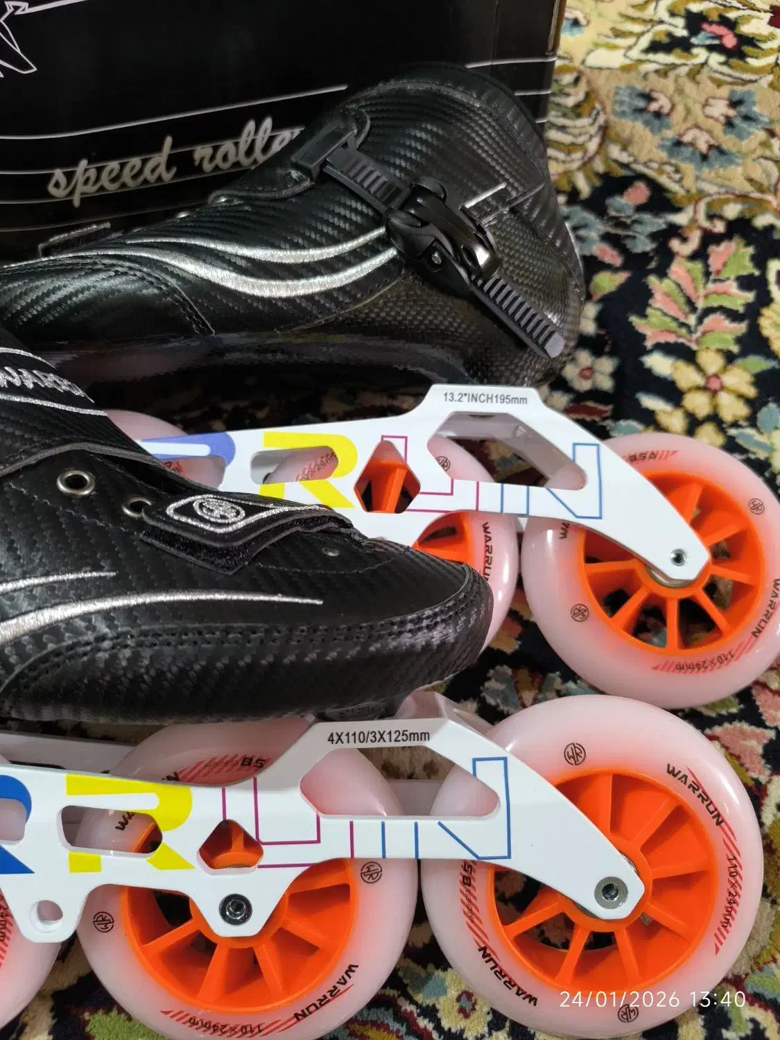 اسکیت سرعت سایز ۴۱|دوچرخه، اسکیت، اسکوتر|تهران, امام خمینی|دیوار