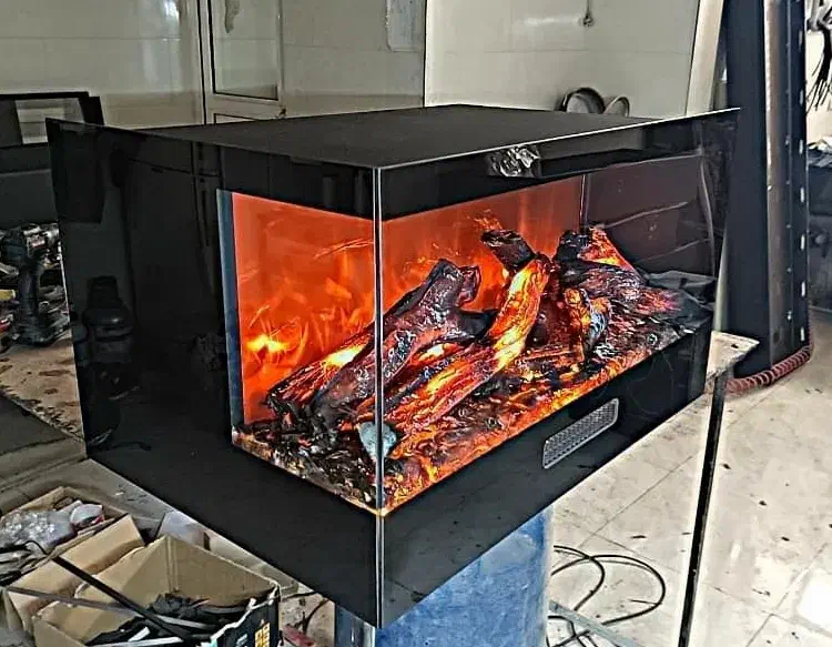 شومینه برقی مدرن حرفه ای|بخاری، هیتر، شومینه|مشهد, بهاران|دیوار