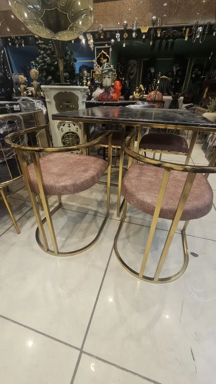 میز و صندلی غذا خوری نهار خوری پشت دار|میز و صندلی غذاخوری|مشهد, توس (بلوار توس)|دیوار