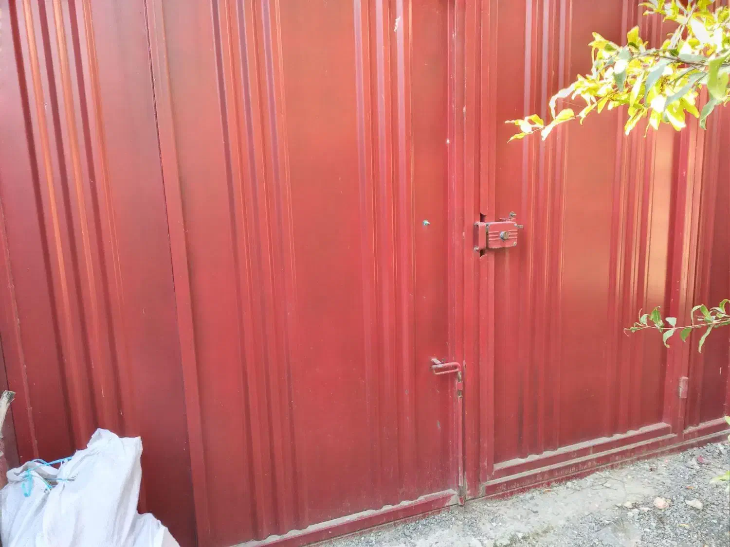 درب اهنی حیاط|مصالح و تجهیزات ساختمان|نوکنده, |دیوار