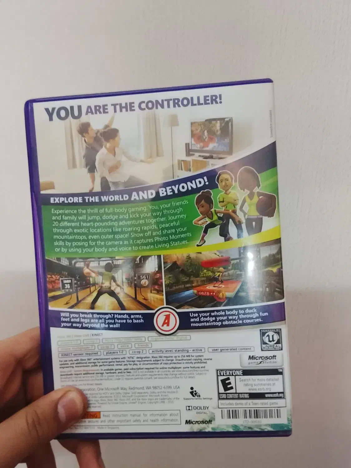 سی دی بازی کینکت خارجی  اونجرز برای Xbox 360|کنسول، بازی ویدئویی و آنلاین|تهران, دبستان|دیوار