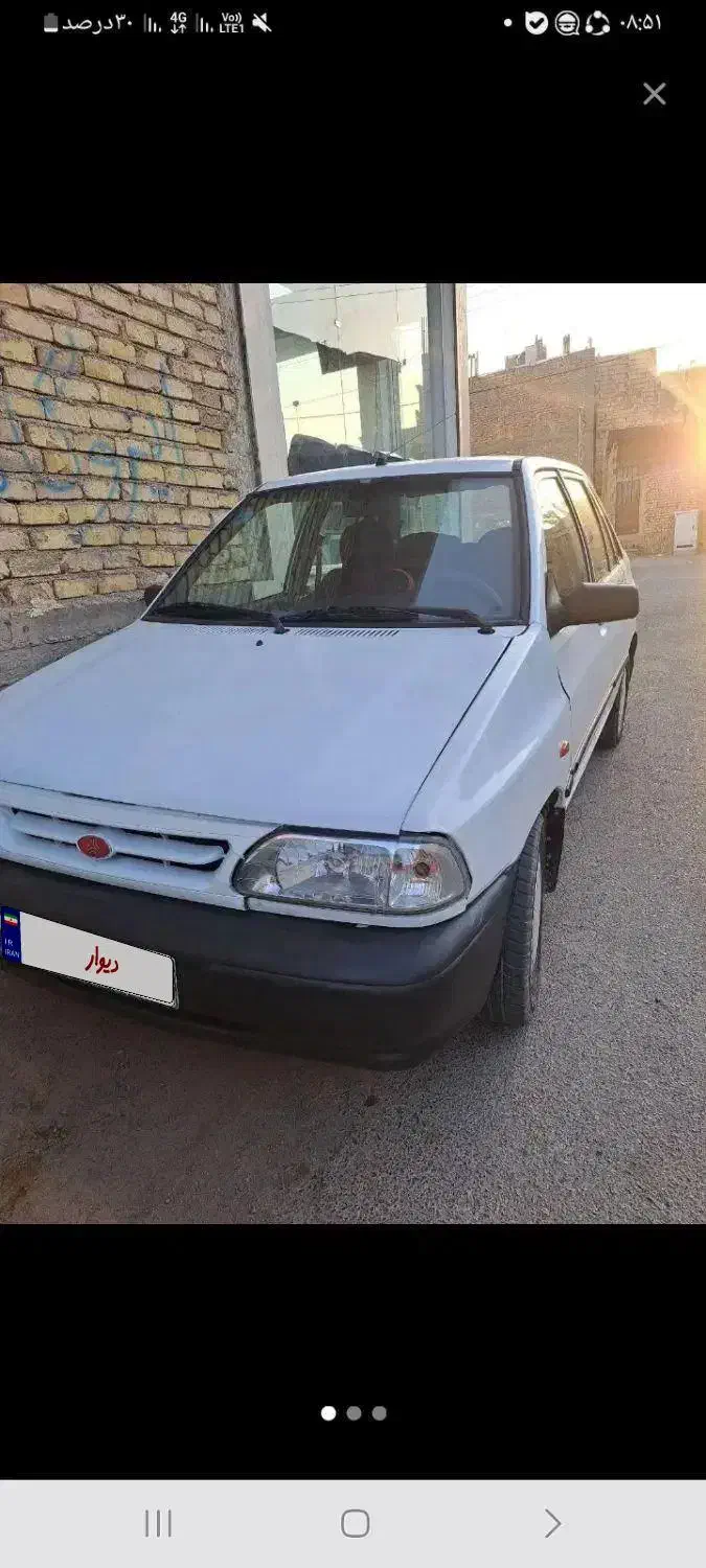 پراید دو گانه شرکتی مدل ۹۰|خودرو سواری و وانت|آران و بیدگل, |دیوار