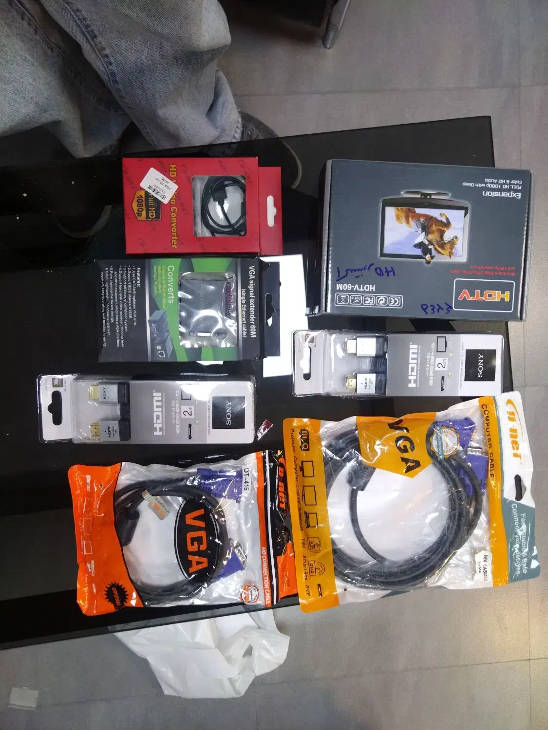 اکستندر تصویر و کابل تصویر|قطعات و لوازم جانبی رایانه|مشکین‌دشت, |دیوار