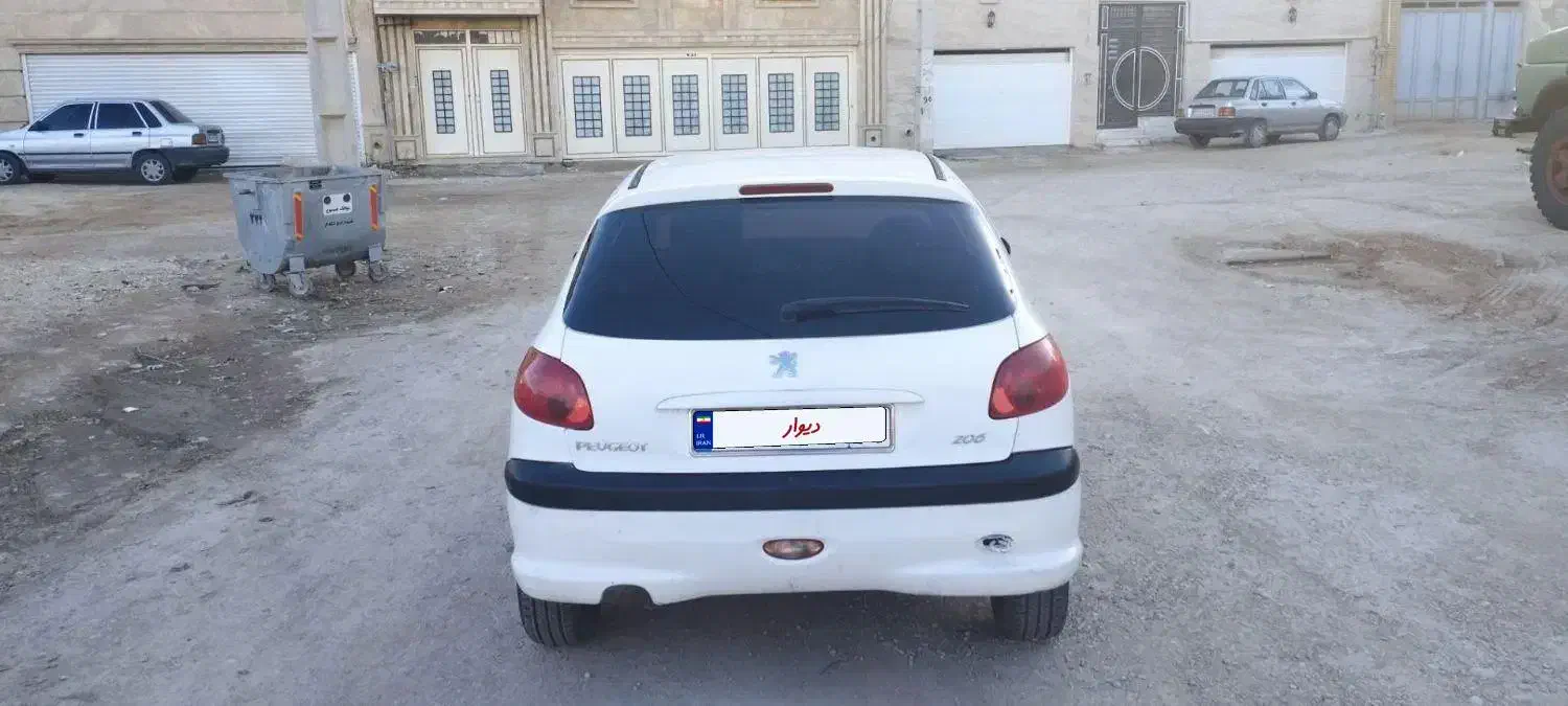 پژو 206|خودرو سواری و وانت|جهرم, |دیوار