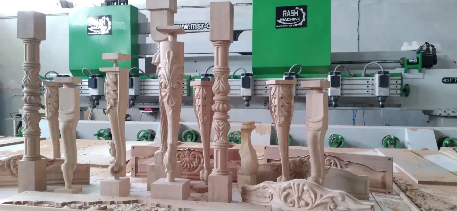 خدمات سی ان سی چوب روتاری و تخت (منبت و خراطی)|خدمات پیشه و مهارت|رباطکریم, انجم آباد|دیوار