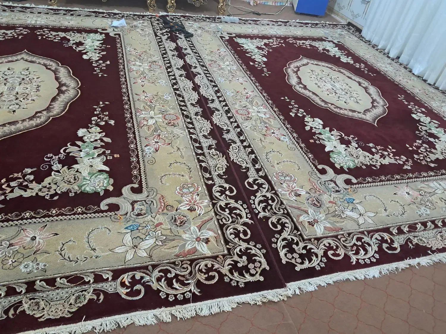 فرش دوازده متری کاملا نو کم استفاده شده|فرش|چهاردولی, |دیوار