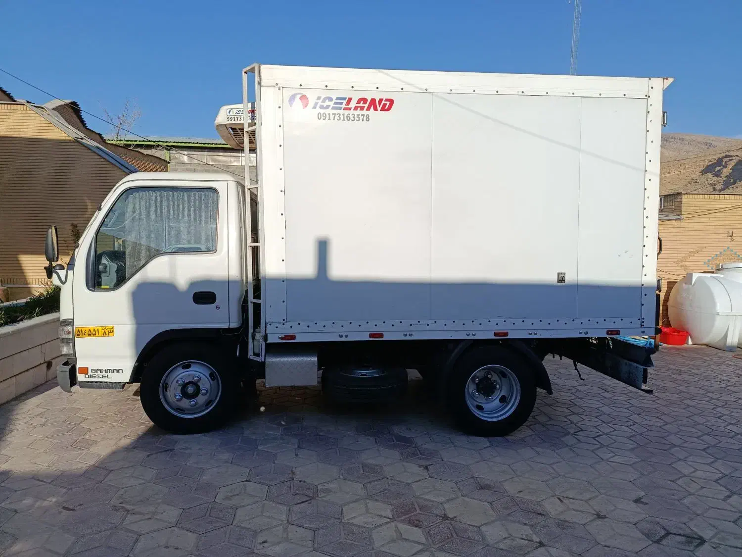 ایسوزو 5200 یخچال|خودرو سنگین|شیراز, بید زرد|دیوار