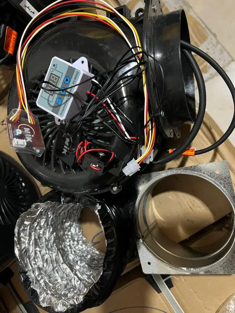 فن حلزونی، اگزوز ، دماسنج ،لوازم سایلنت ماینر|قطعات و لوازم جانبی رایانه|بندرعباس, |دیوار