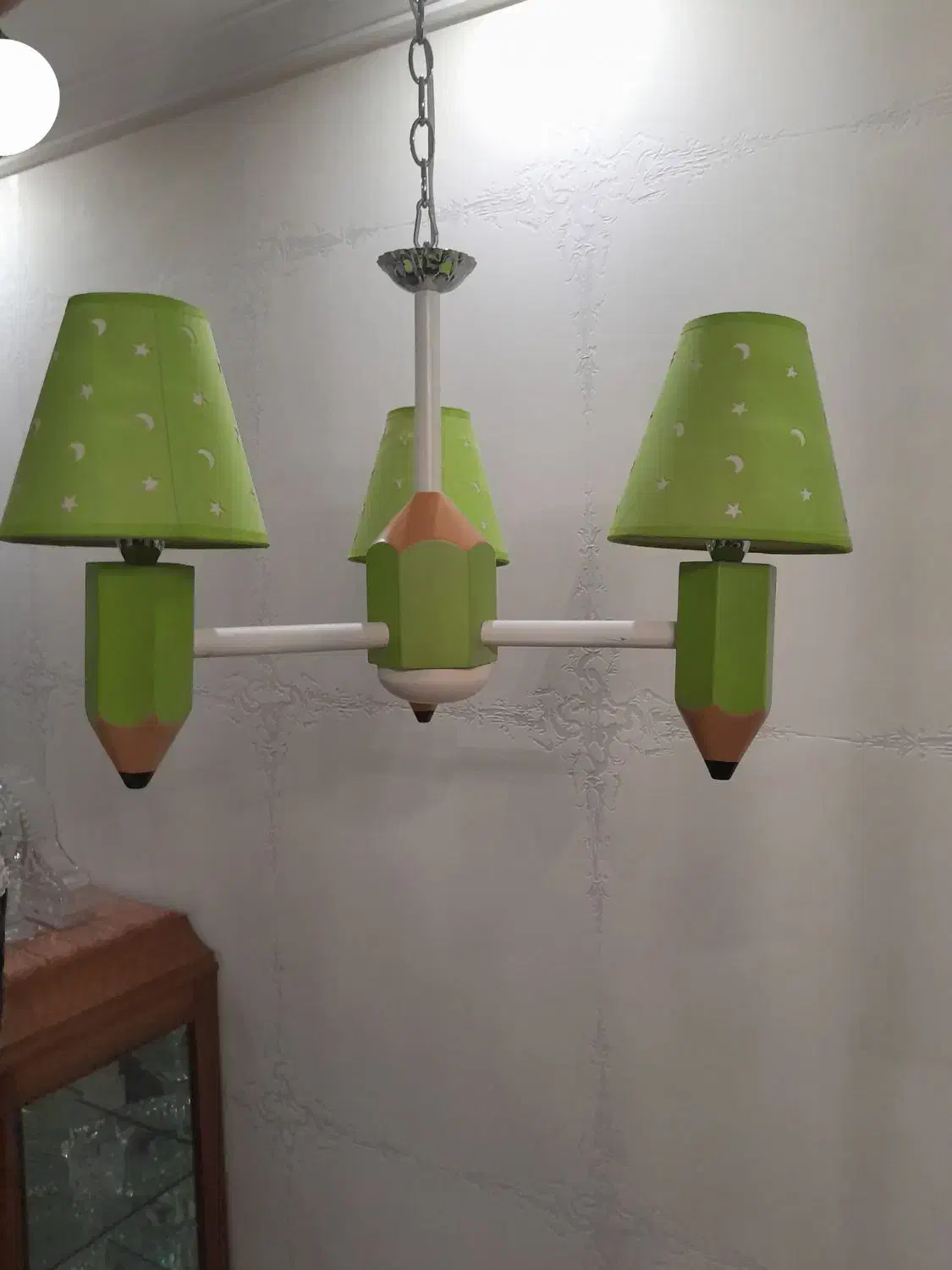 لوستر طرح مداد همراه دیوار کوب|لوستر و چراغ آویز|تهران, دریا|دیوار