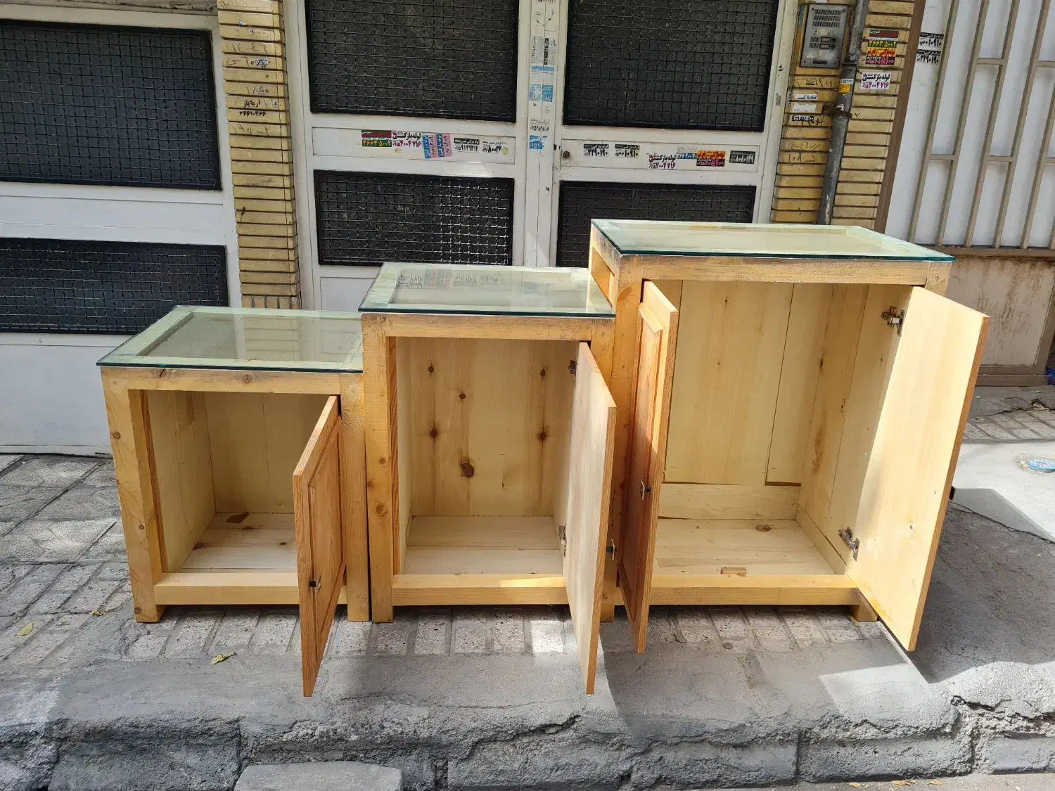 کمد چوبی . دکور چوبی . باکس چوبی|جاکفشی، کمد، دراور|مشهد, شهرک رازی (شهرک غرب)|دیوار