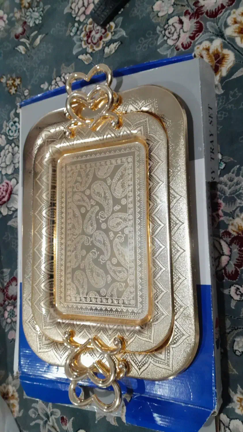 سینی جفت|ظروف سرو و پذیرایی|خرمآباد, |دیوار