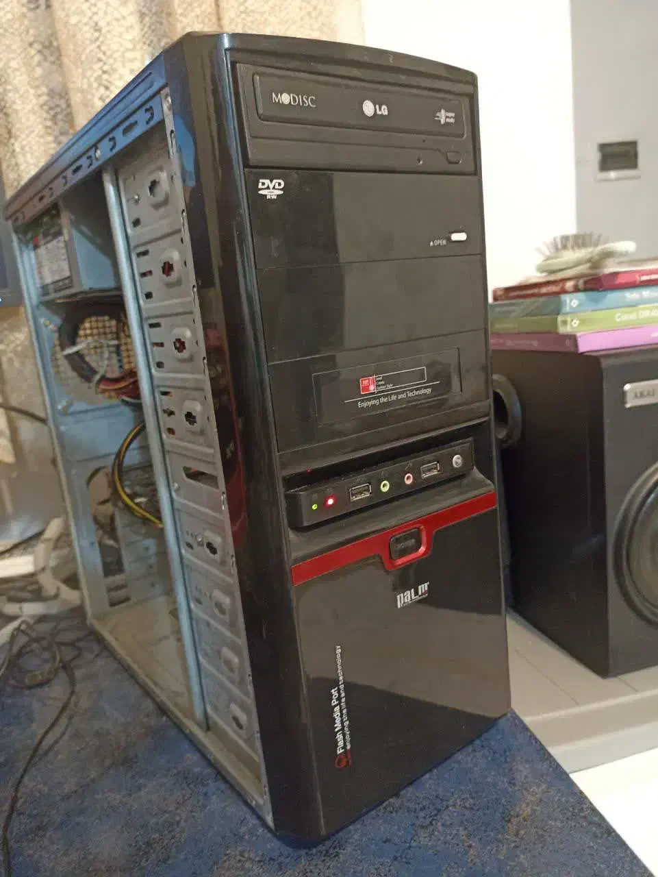 کیس گیم چهار هسته ۴۱۰۰ fx رم ۸ vga gt430 128bit|رایانه رومیزی|کرج, شهرک فهمیده|دیوار