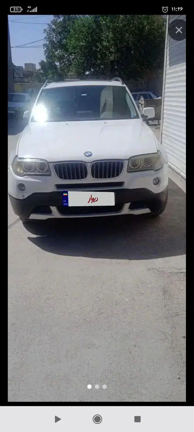 ماشین BMW. x3|خودرو سواری و وانت|مشهد, استاد یوسفی (شهرک غرب)|دیوار