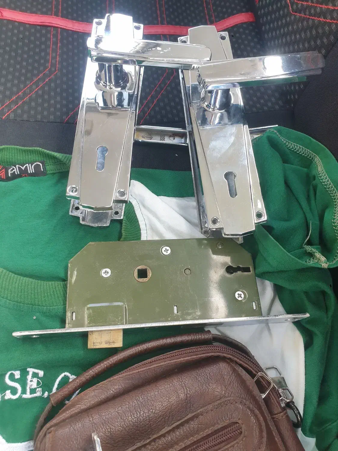 دستگیره قفل درب چوبی|مصالح و تجهیزات ساختمان|شیراز, شهرک بهشتی|دیوار