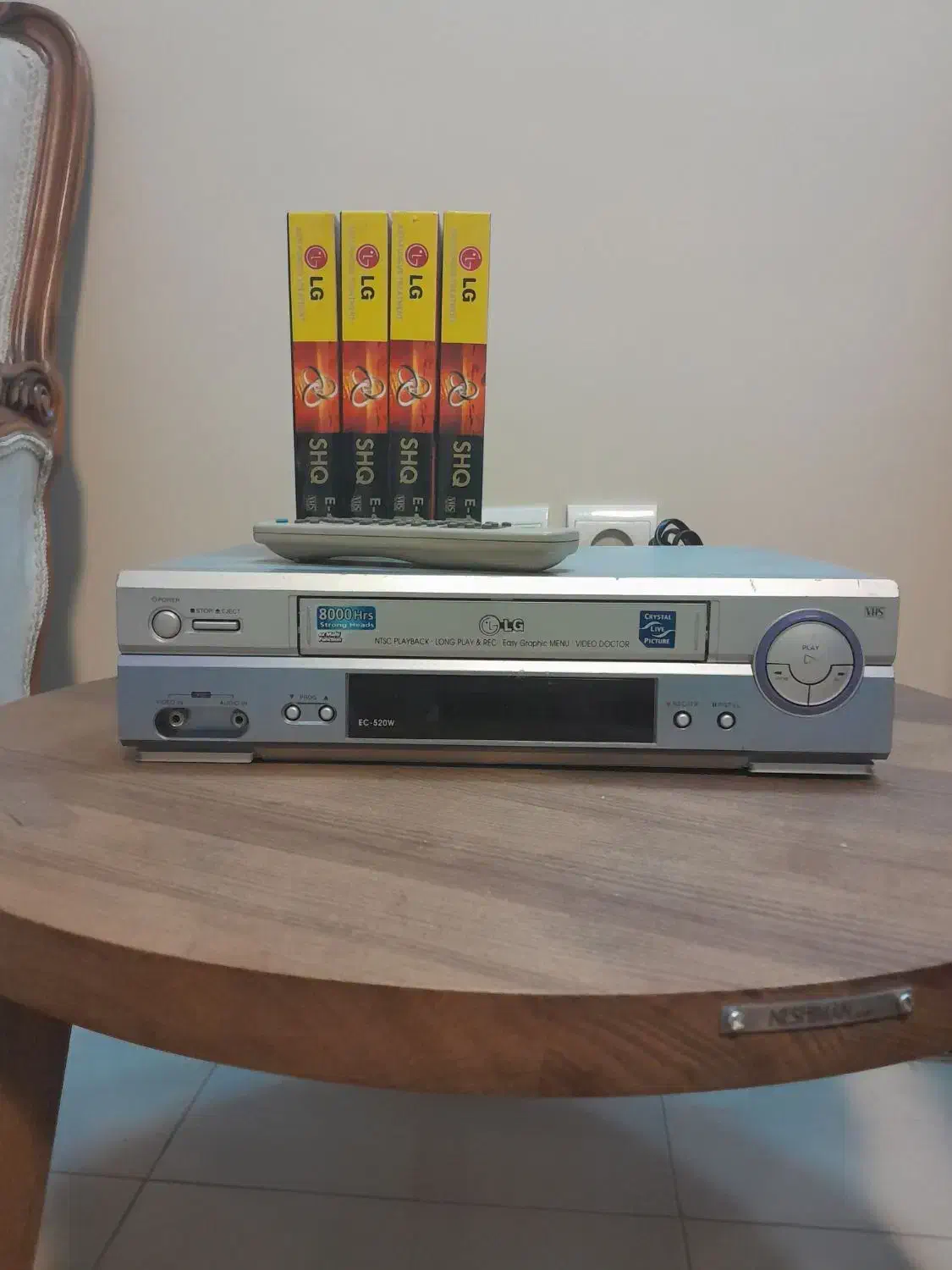 ویدیو الجی ضبط و پخش با کنترل|پخش‌کننده DVD و ویدیو|تهران, شهرک شریفی|دیوار
