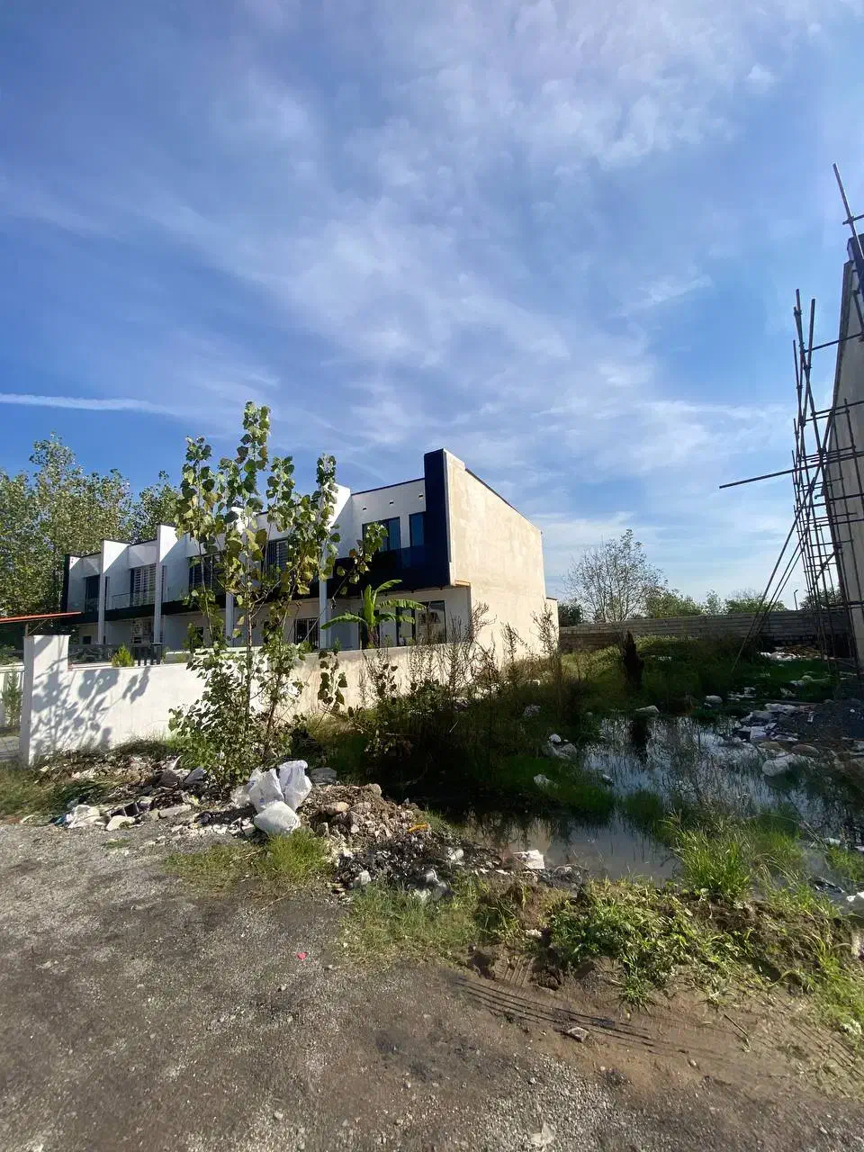 زمین۱۶۰متری/چسبیده به بافت/نزدیک جاده اصلی|فروش زمین و ملک کلنگی|چمستان, |دیوار