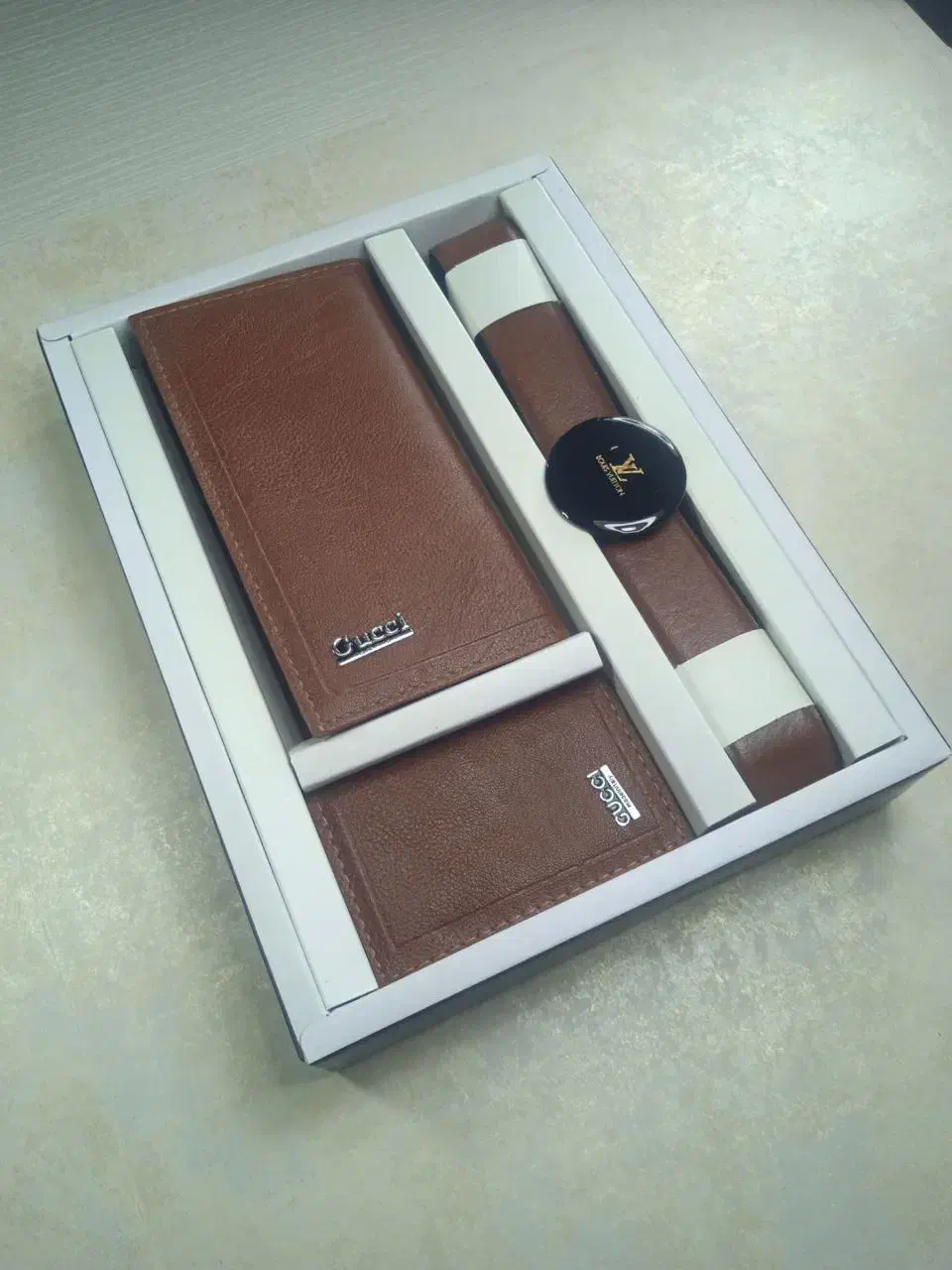 ست کادویی کیف پول، کمربند و جاکارتی|کیف، کفش، کمربند|اردبیل, |دیوار