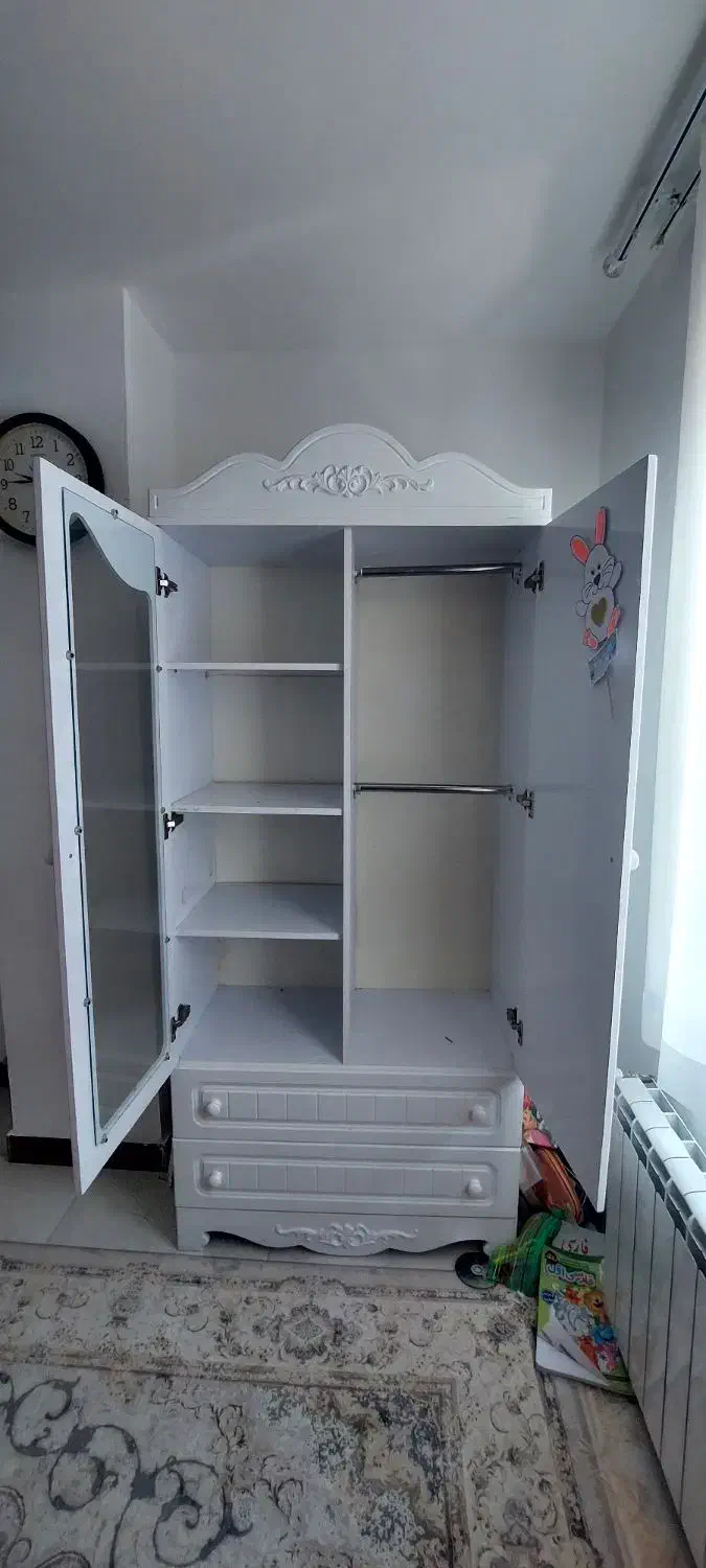 کمد ویترین کودک و نوجوان|جاکفشی، کمد، دراور|نوشهر, |دیوار