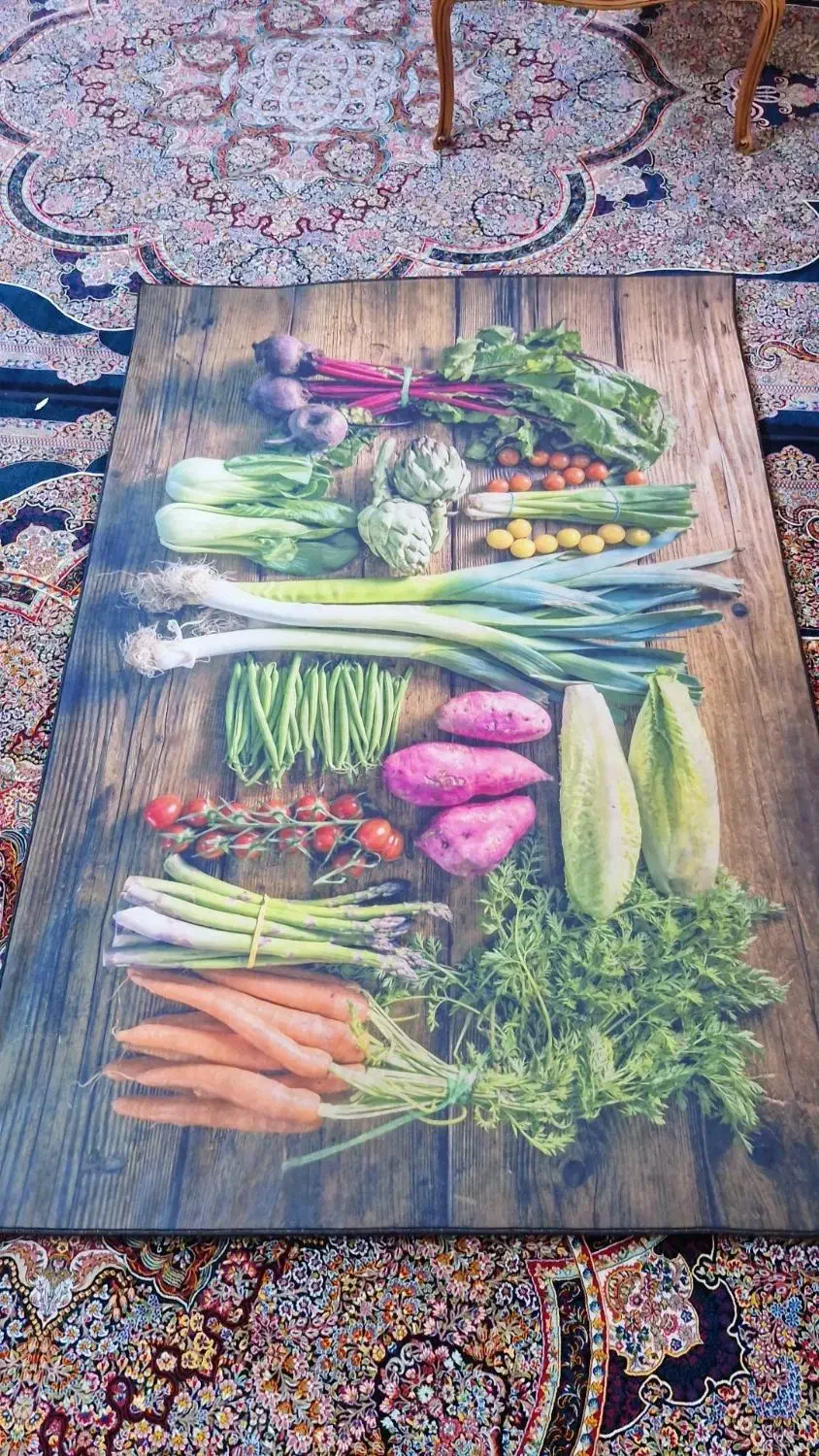 فرش آشپزخونه سبزیجات ۴متری|فرش|لنگرود, |دیوار