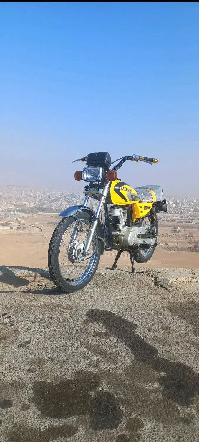 زرد قناری ۱۵۰ مدل ۸۷|موتورسیکلت|شیروان (خراسان), |دیوار