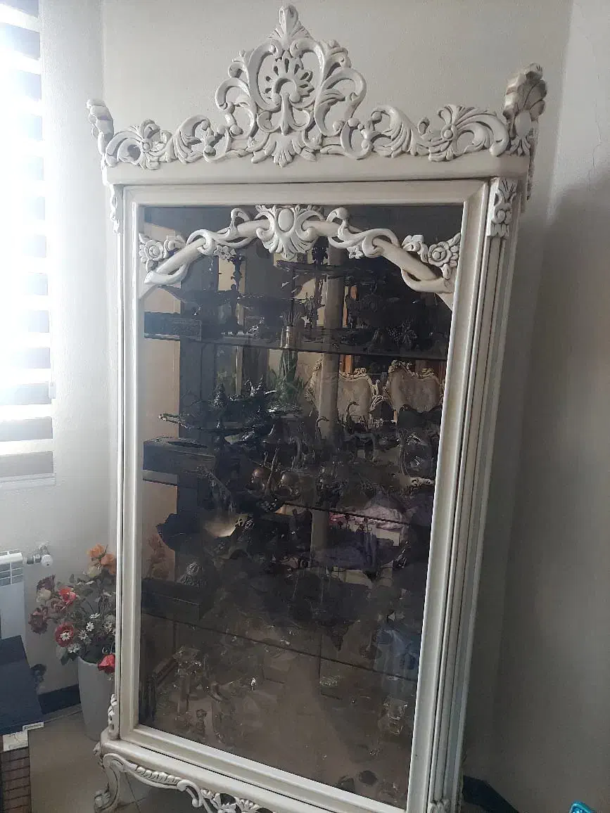 ویترین چوبی|بوفه، ویترین، کنسول|شاهینشهر, شهرک هشت بهشت|دیوار